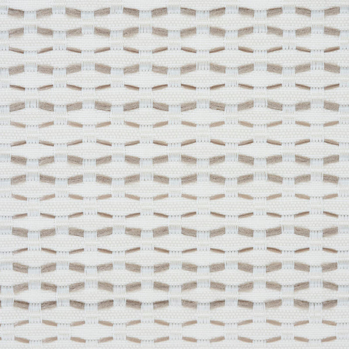 Schumacher Branford Indoor/Outdoor Neutral Fabric Sample 78542