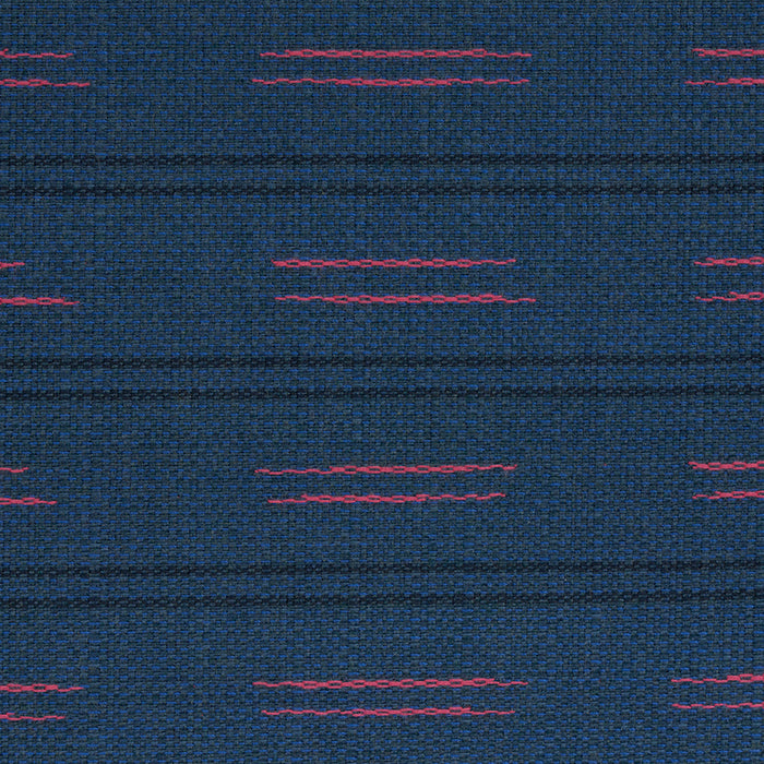 Schumacher Ainsley Stripe Indoor/Outdoor Navy Fabric Sample 78581