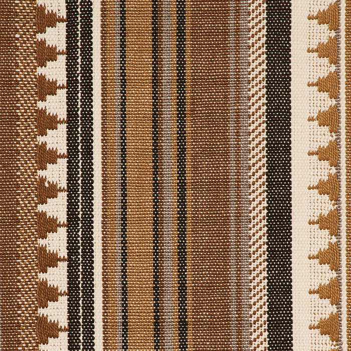 Schumacher Zuni Stripe Dune Fabric 78734