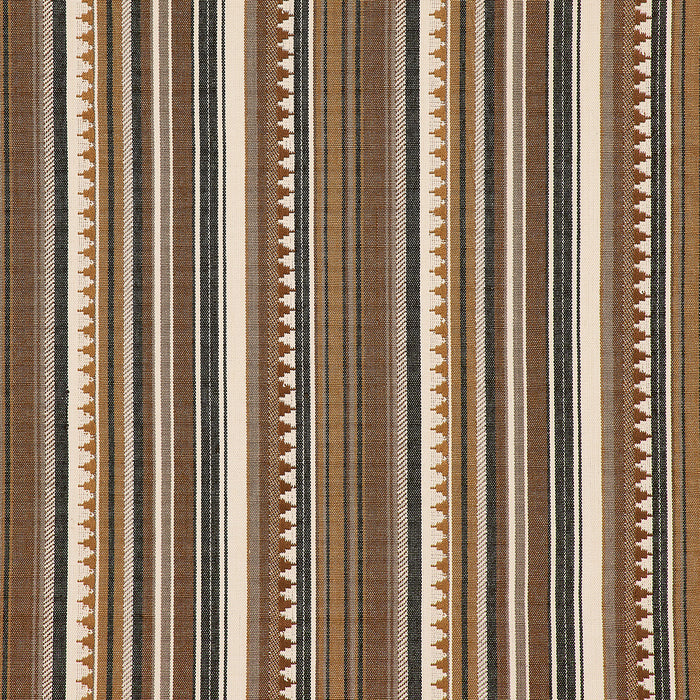 Schumacher Zuni Stripe Dune Fabric Sample 78734