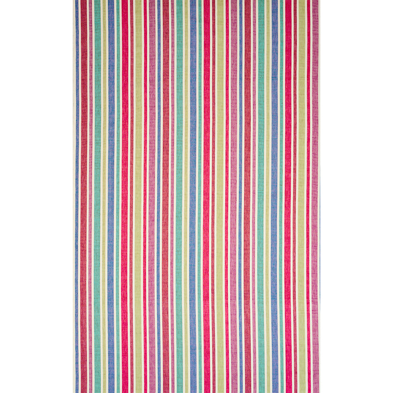 Schumacher Circo Hand Woven Stripe Carnival Fabric 78860