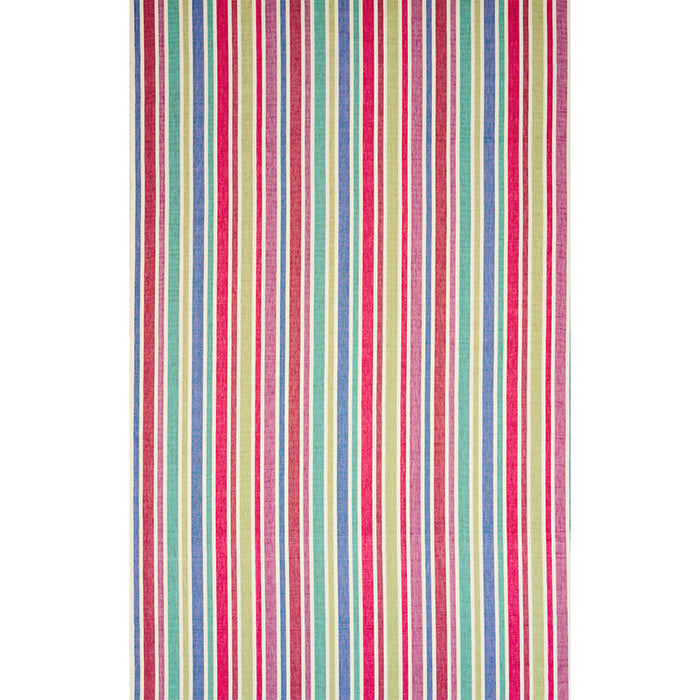 Schumacher Circo Hand Woven Stripe Carnival Fabric Sample 78860