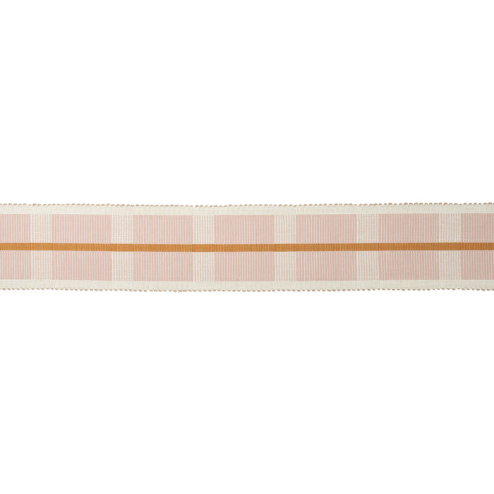 Schumacher Calcada Tape Wide Rose Quartz Trim 78976