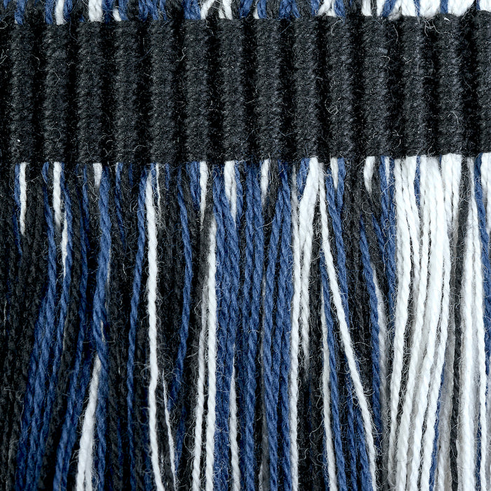 Schumacher Calcada Fringe Midnight Trim Sample 78982