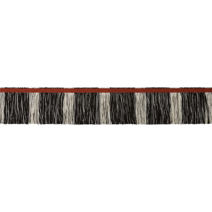 Schumacher Calcada Fringe Rust Trim 78984