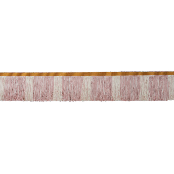 Schumacher Calcada Fringe Rose Quartz Trim Sample 78986