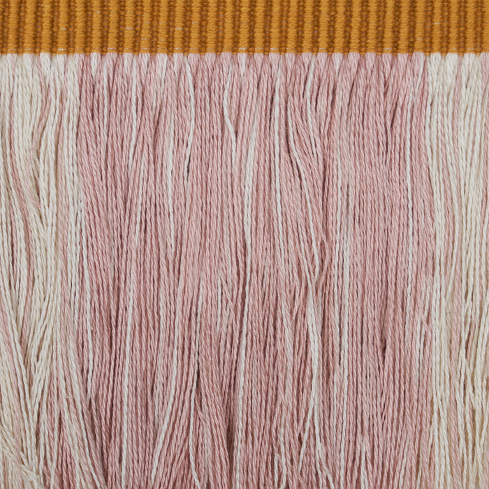 Schumacher Calcada Fringe Rose Quartz Trim Sample 78986