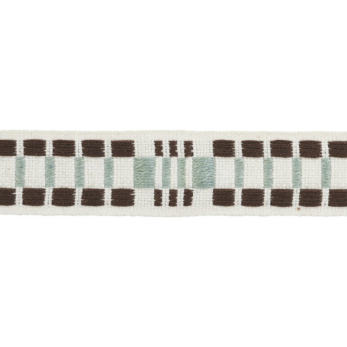 Schumacher Carmo Tape Narrow Sage Trim 78992