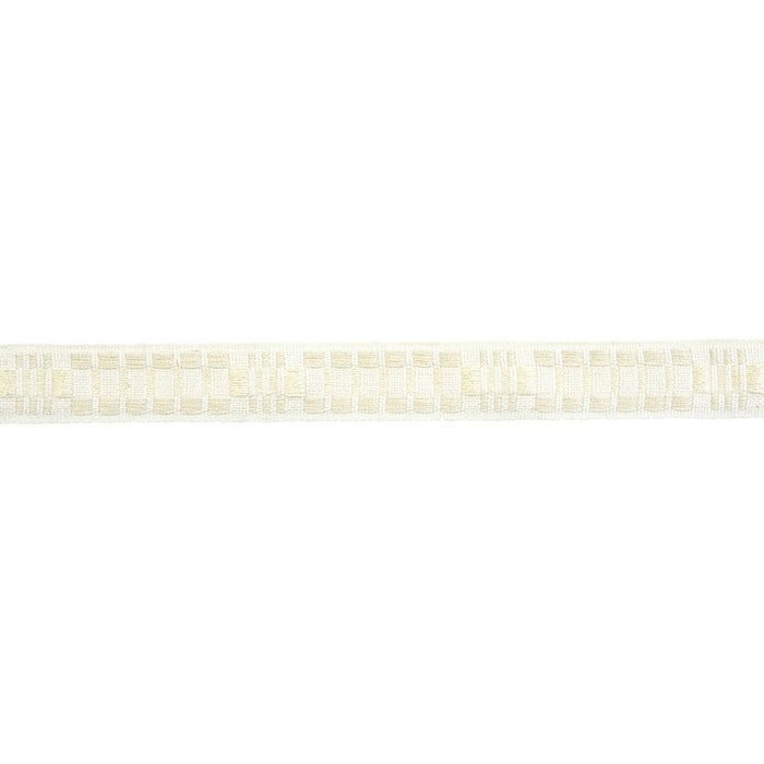 Schumacher Carmo Tape Narrow Ivory Trim 78993