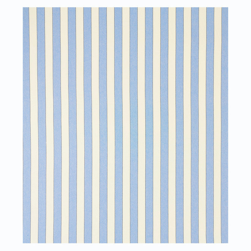 Schumacher Blumont Stripe Indoor/Outdoor Blue Fabric 79050