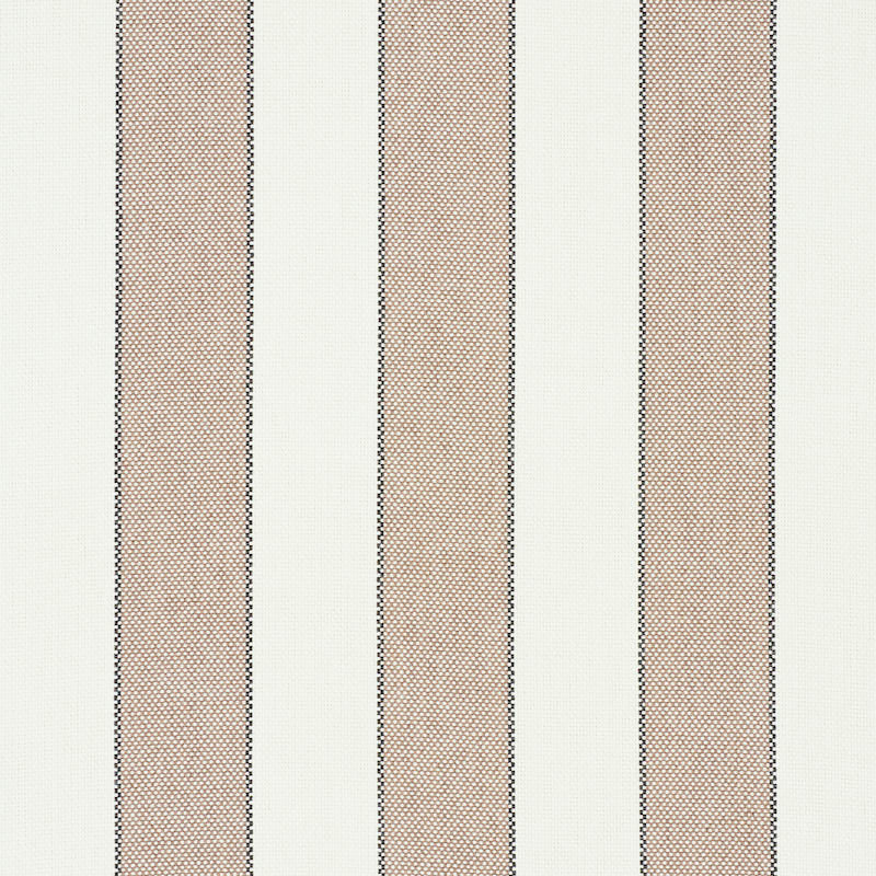 Schumacher Blumont Stripe Indoor/Outdoor Stone Fabric 79051