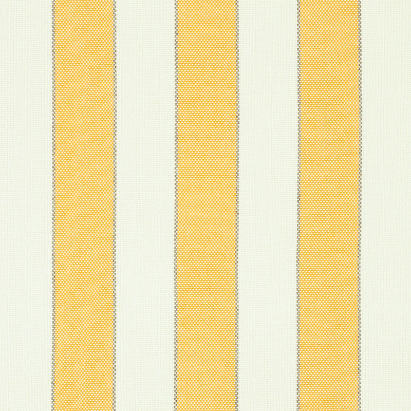 Schumacher Blumont Stripe Indoor/Outdoor Yellow Fabric 79052