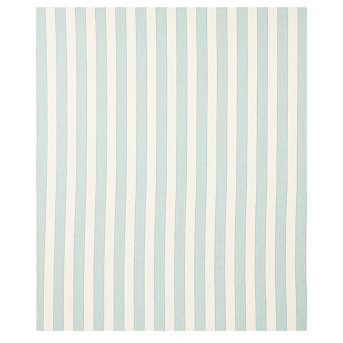 Schumacher Blumont Stripe Indoor/Outdoor Aqua Fabric Sample 79053