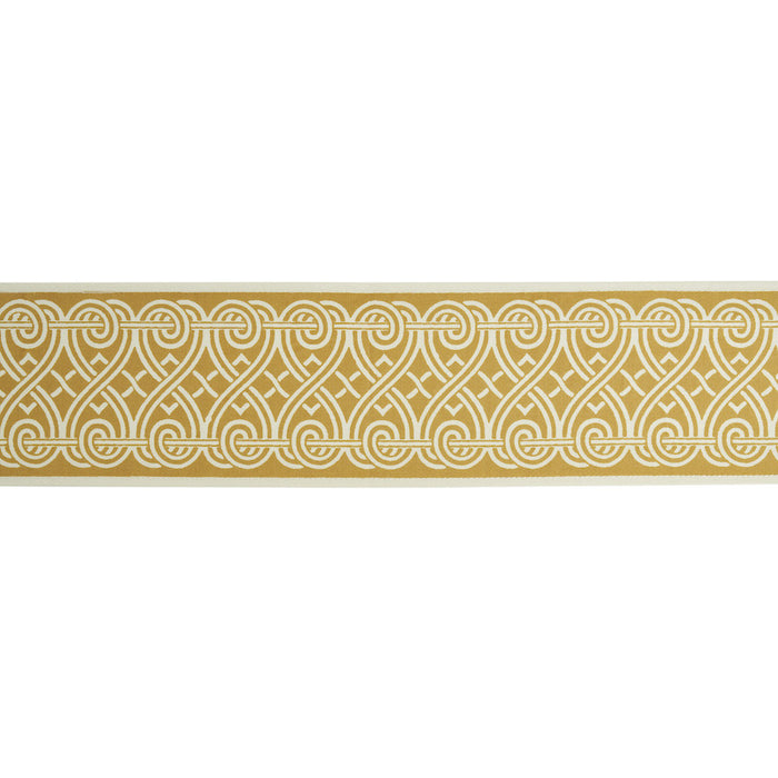 Schumacher Suzette Tape Gold Trim 79132