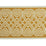 Schumacher Suzette Tape Gold Trim Sample 79132