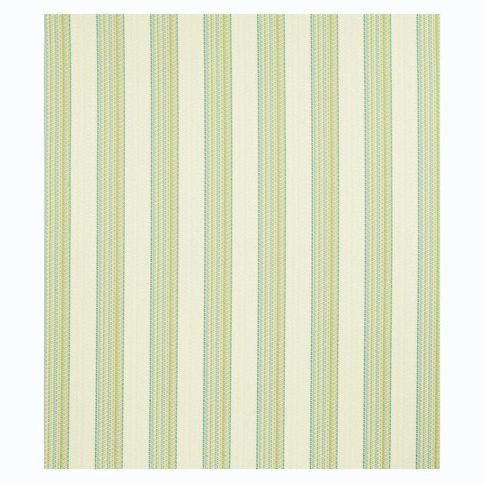 Schumacher Bendita Stripe Indoor/Outdoor Leaf Fabric 79150