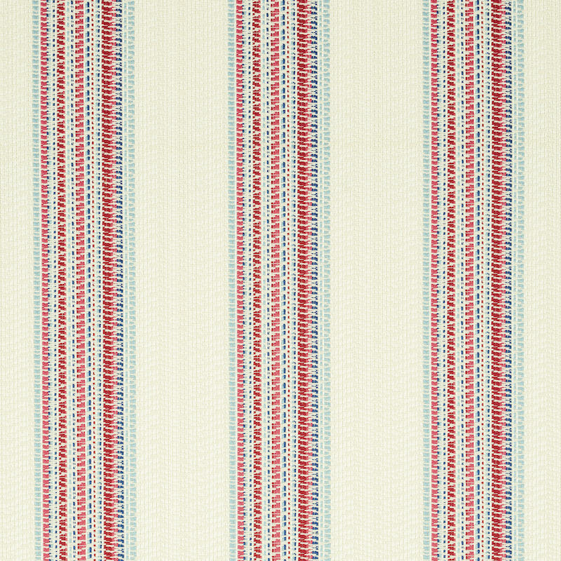 Schumacher Bendita Stripe Indoor/Outdoor Rose Fabric 79152