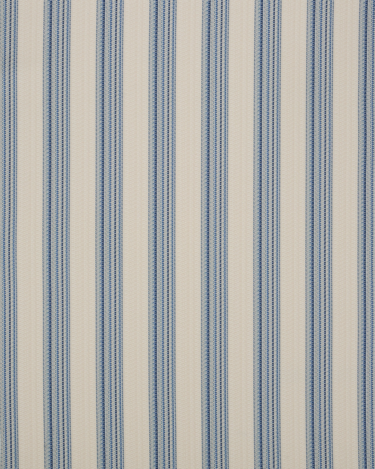 Schumacher Bendita Stripe Indoor/Outdoor Blue Fabric 79153