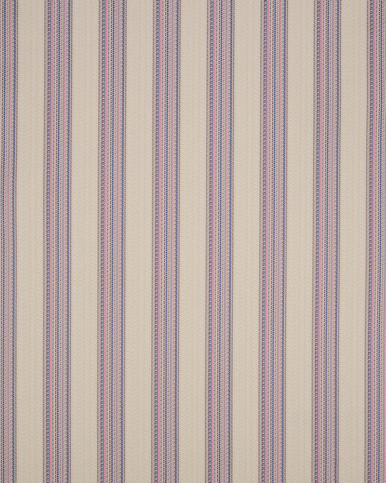 Schumacher Bendita Stripe Indoor/Outdoor Lilac Fabric 79154