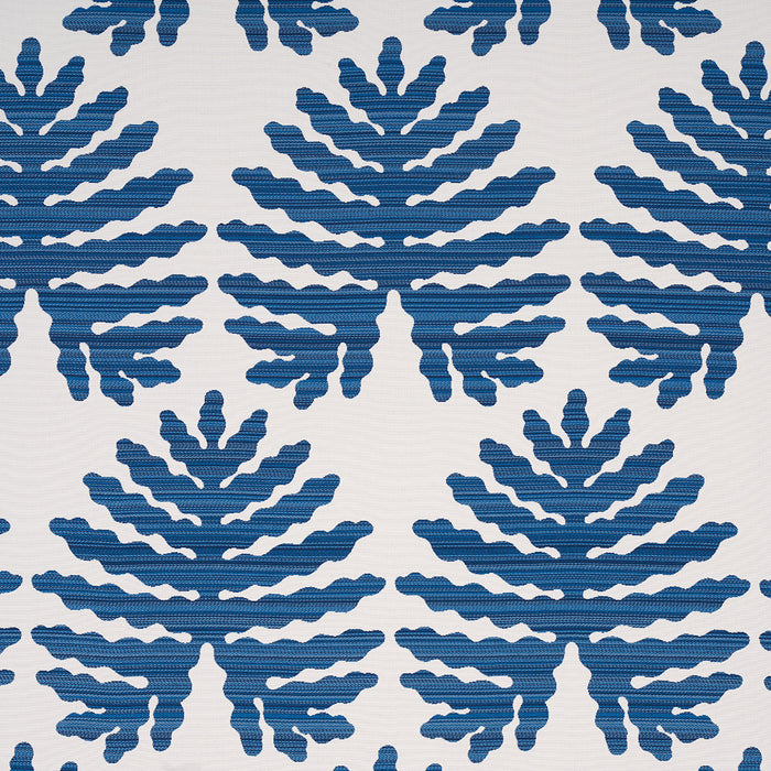 Schumacher Palma Sola Indoor/Outdoor Navy Fabric 79180