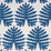 Schumacher Palma Sola Indoor/Outdoor Navy Fabric Sample 79180