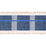 Schumacher Calcada Tape Medium Lapis Trim Sample 79208