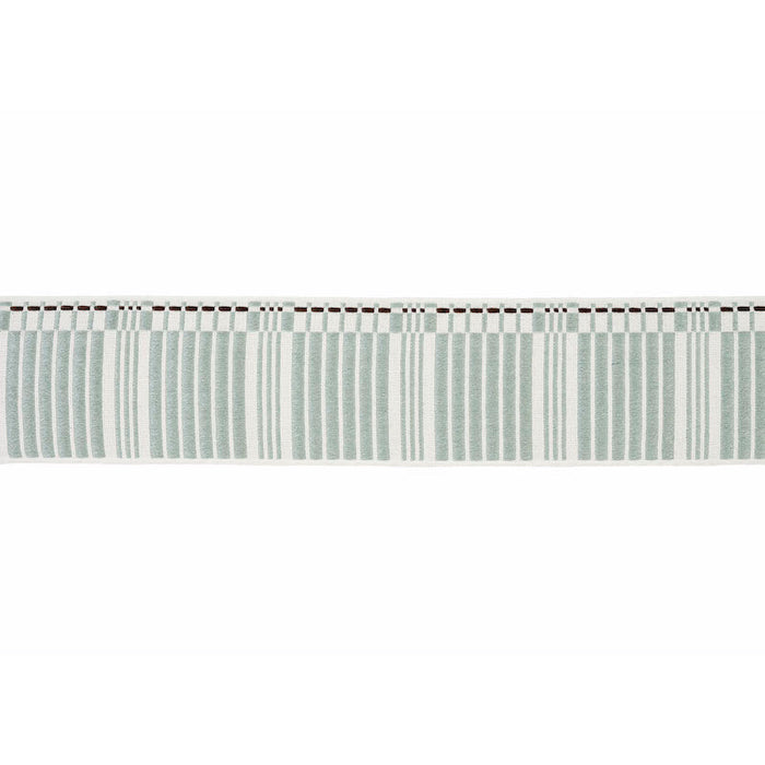 Schumacher Carmo Tape Wide Sage Trim Sample 79212