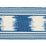 Schumacher Banyan Ikat Tape Blue Trim 79300