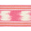 Schumacher Banyan Ikat Tape Pink Trim 79301