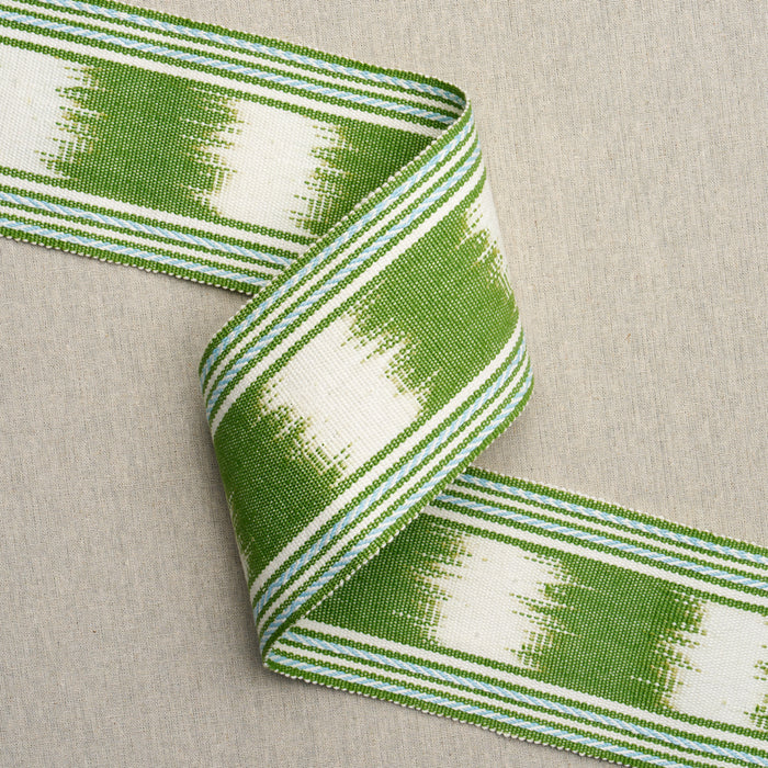 Schumacher Banyan Ikat Tape Leaf Trim 79303