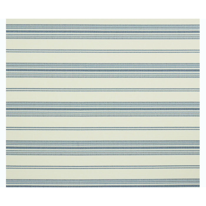 Schumacher Solana Stripe Indoor/Outdoor Navy Fabric 79330