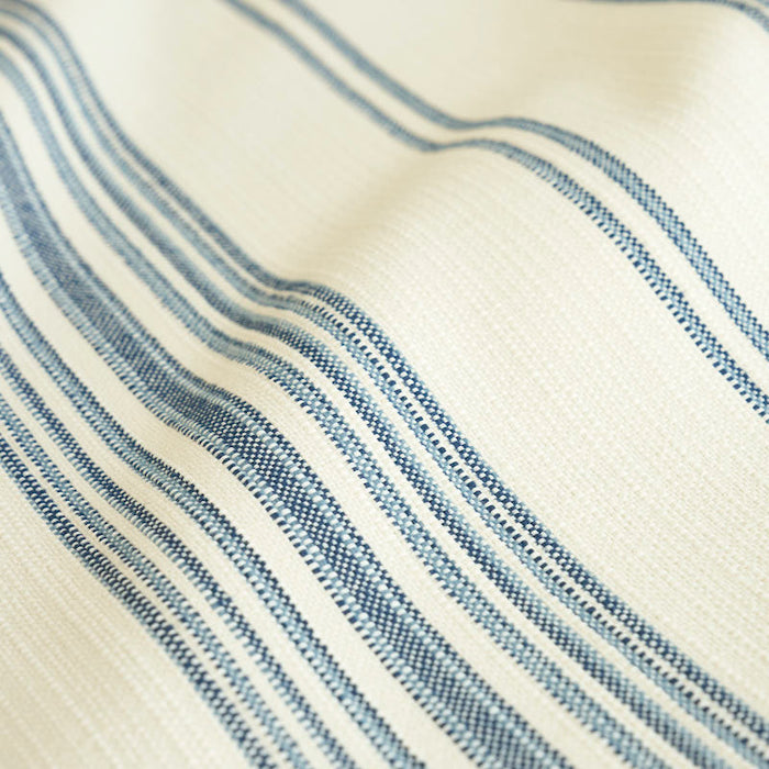 Schumacher Solana Stripe Indoor/Outdoor Navy Fabric Sample 79330