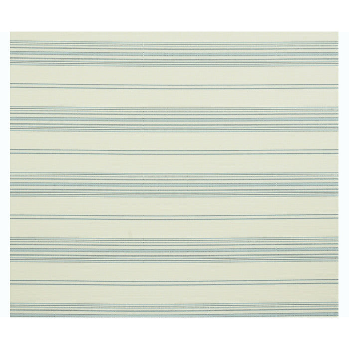 Schumacher Solana Stripe Indoor/Outdoor Sky Fabric Sample 79332