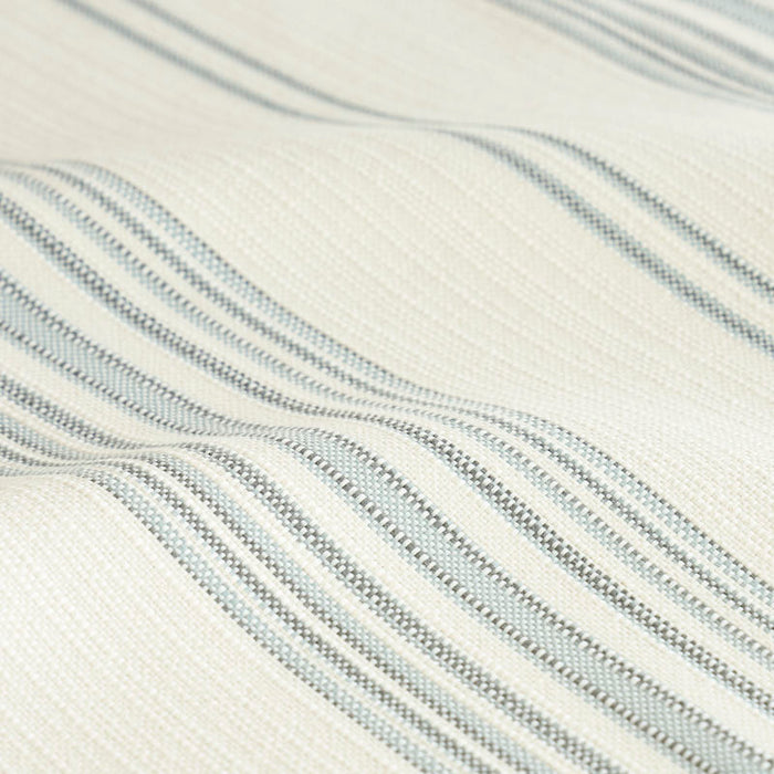 Schumacher Solana Stripe Indoor/Outdoor Sky Fabric Sample 79332