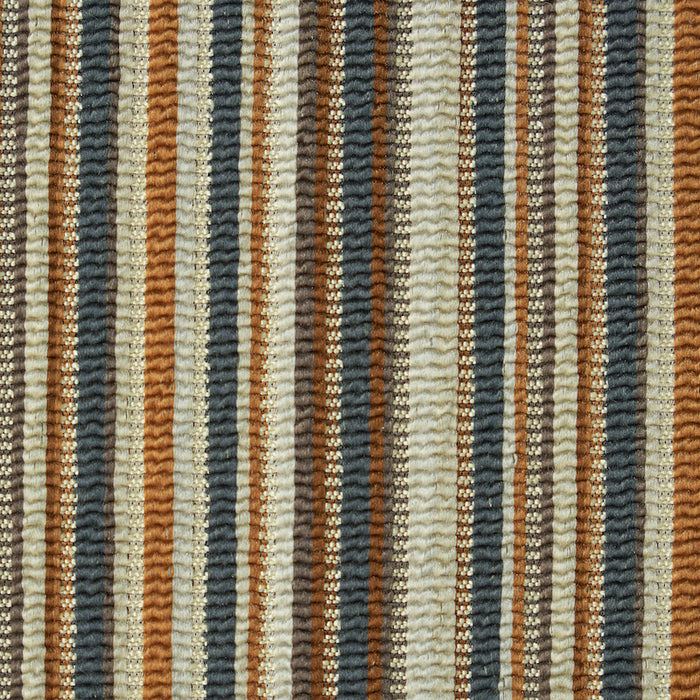 Schumacher Sinoir Stripe Neutral Fabric Sample 79350