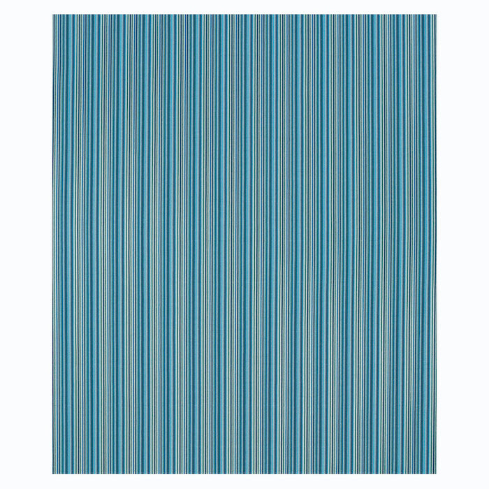 Schumacher Sinoir Stripe Blue Fabric Sample 79352