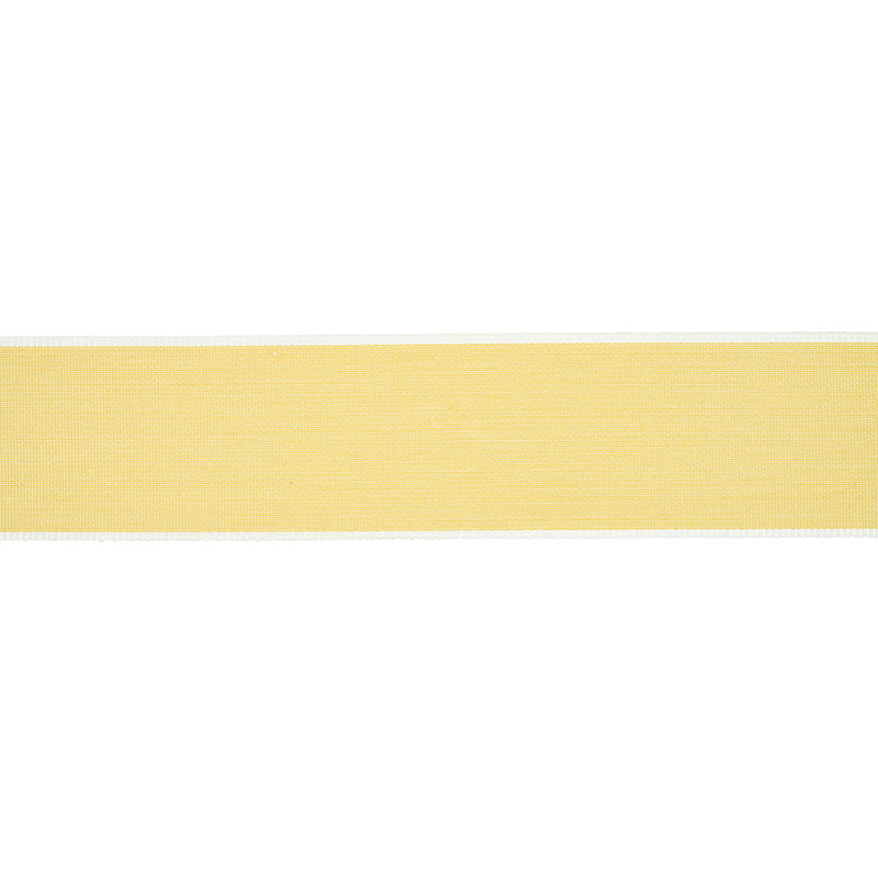 Schumacher Sandpiper Tape Wide Yellow Trim Sample 79382