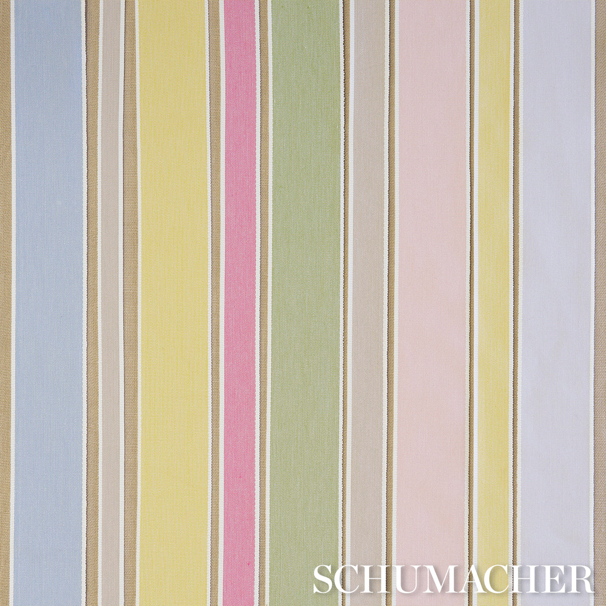 Schumacher Sandpiper Tape Wide Yellow Trim 79382