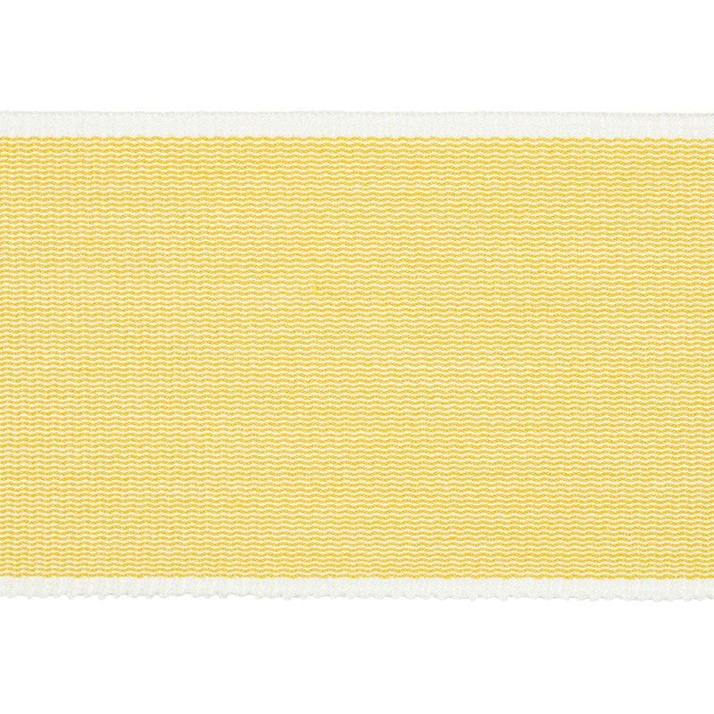 Schumacher Sandpiper Tape Wide Yellow Trim Sample 79382