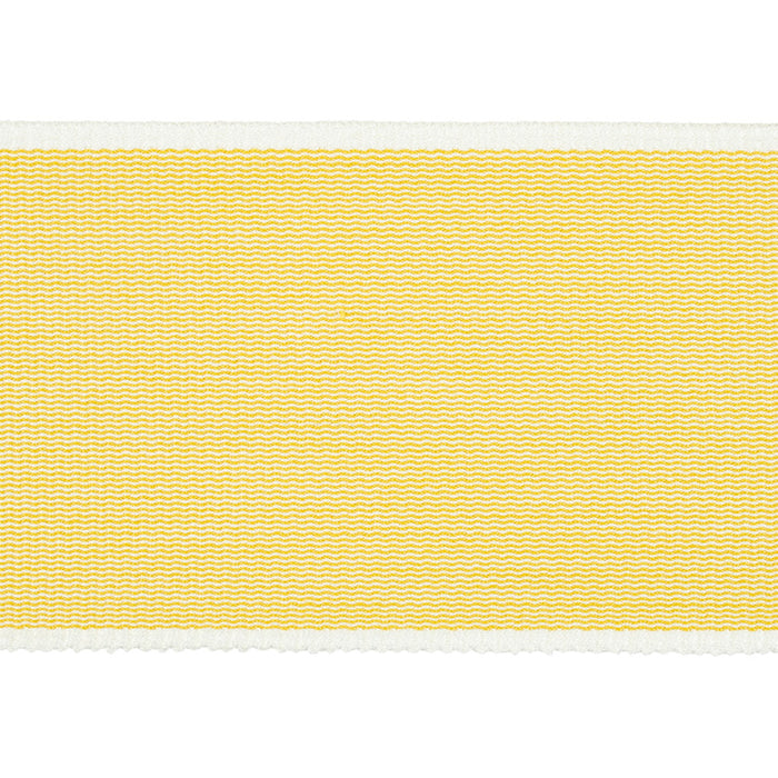 Schumacher Sandpiper Tape Wide Yellow Trim Sample 79382