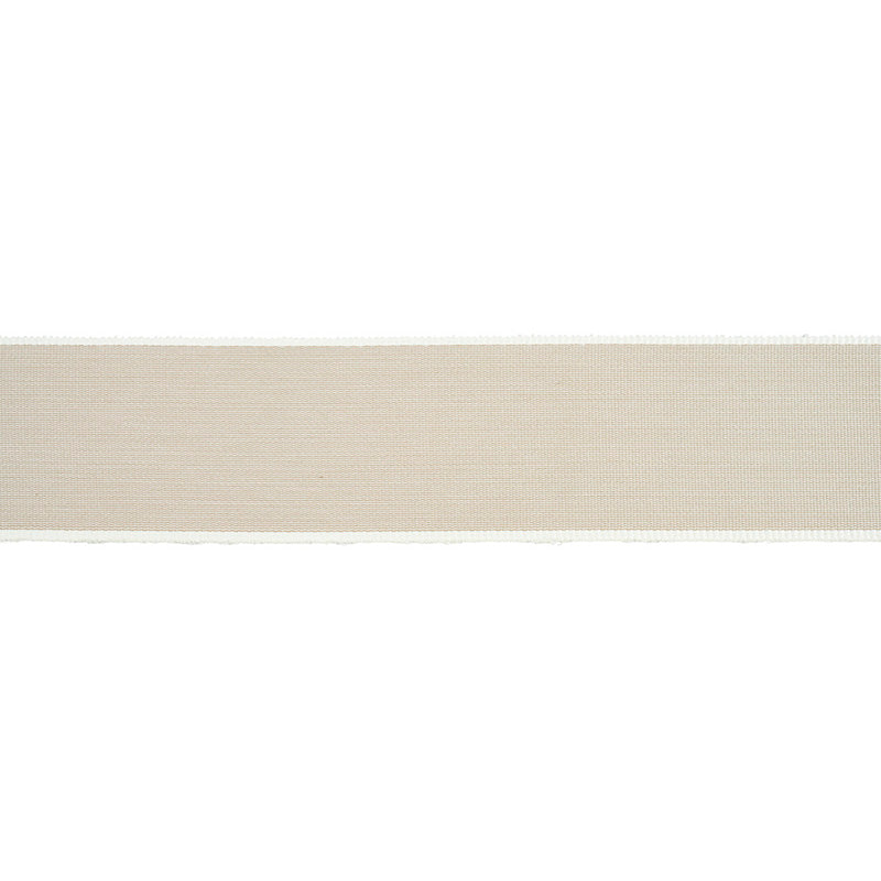 Schumacher Sandpiper Tape Wide Natural Trim Sample 79383