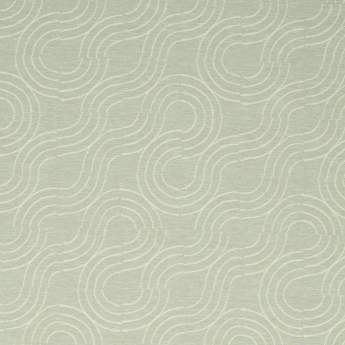 Schumacher Alma Indoor/Outdoor Dove Fabric Sample 79402