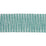 Schumacher Pierce Tape Indoor/Outdoor Aqua Trim 79414