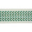 Schumacher Portola Tape Indoor/Outdoor Green Trim 79420