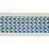 Schumacher Portola Tape Indoor/Outdoor Blue Trim 79421