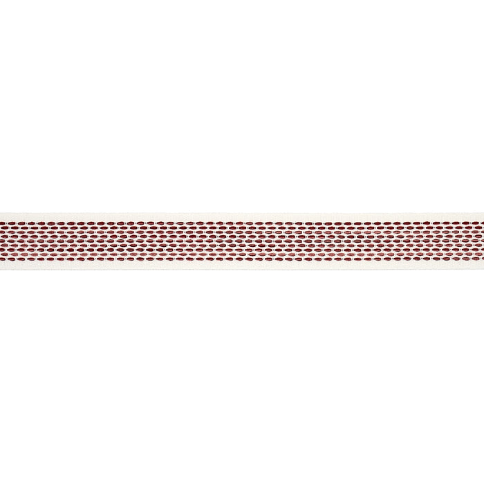 Schumacher Portola Tape Indoor/Outdoor Rose Trim Sample 79424