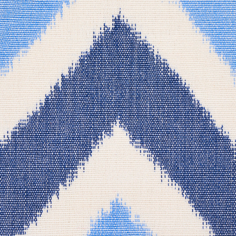 Schumacher Vedado Ikat Indigo Fabric 79460