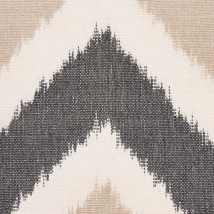 Schumacher Vedado Ikat Neutral Fabric Sample 79462