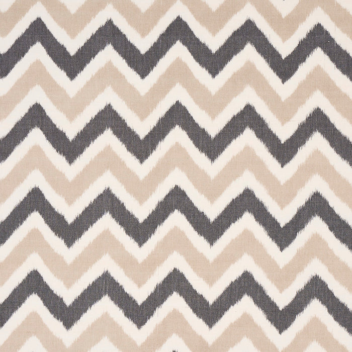 Schumacher Vedado Ikat Neutral Fabric Sample 79462