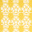 Schumacher Cybele Embroidery Yellow Fabric Sample 79471